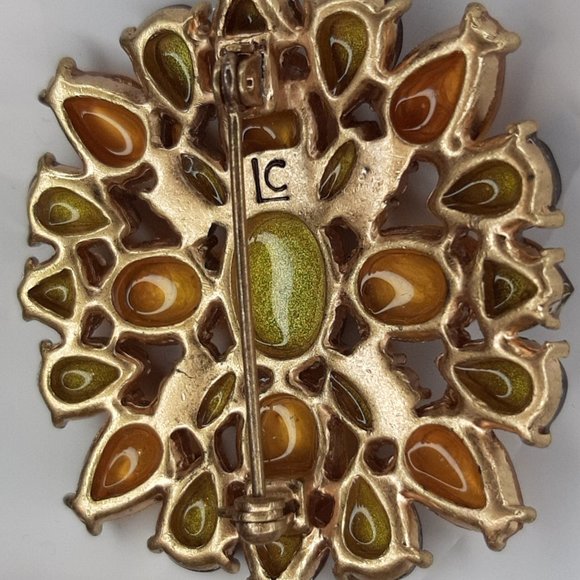 LC Jewelry Vintage Brooch Signed Lc Poshmark